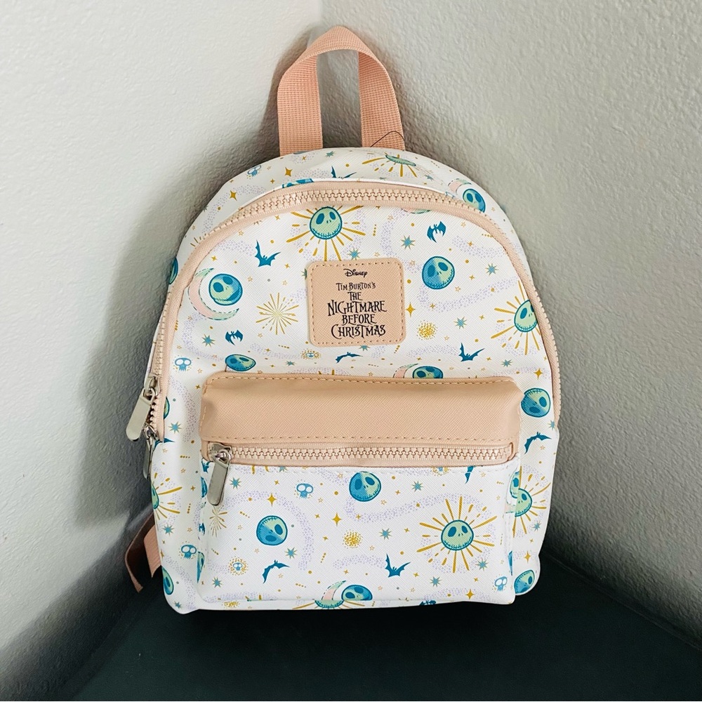 Brand New with tags Rare Disney’s Nightmare Before Christmas mini backpack.